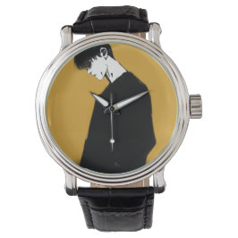Black ANIME eWatch Armbanduhr