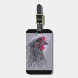 Black Australorp Hen Gepäckanhänger