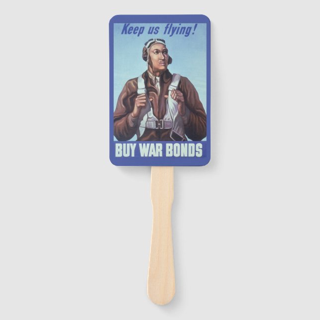 Black Aviators: Militärischer Kampfdienst der USA Fächer (Vorderseite)