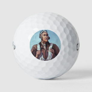 Black Aviators: Militärischer Kampfdienst der USA Golfball