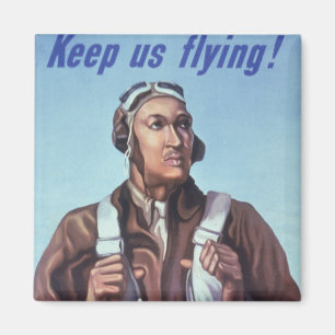 Black Aviators: Militärischer Kampfdienst der USA Magnet