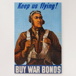 Black Aviators US-Kampfpiloten WW2 Puzzle