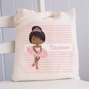 Black Ballerina Zwei-Seiten-Tote-Tasche Tragetasche