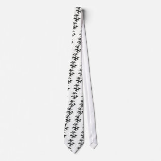 Black Bamboo Silhouette Krawatte