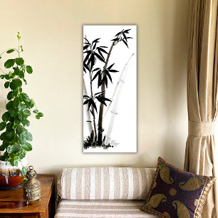 Black Bamboo - Tinte Poster