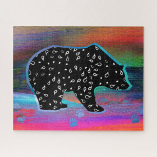 Black Bar Spirit Northern Light Colors Puzzle