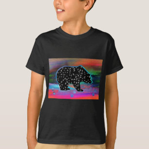 Black Bar Spirit Northern Light Colors T-Shirt