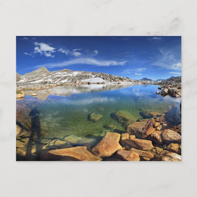 Black Bar Tarn - Sierra Postkarte (Vorderseite)