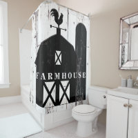 Black Barn White Wood Rustic Country Farmhouse