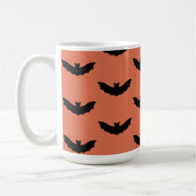 Black Bat Halloween-Tasse