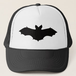 Black Bat Hat Truckerkappe