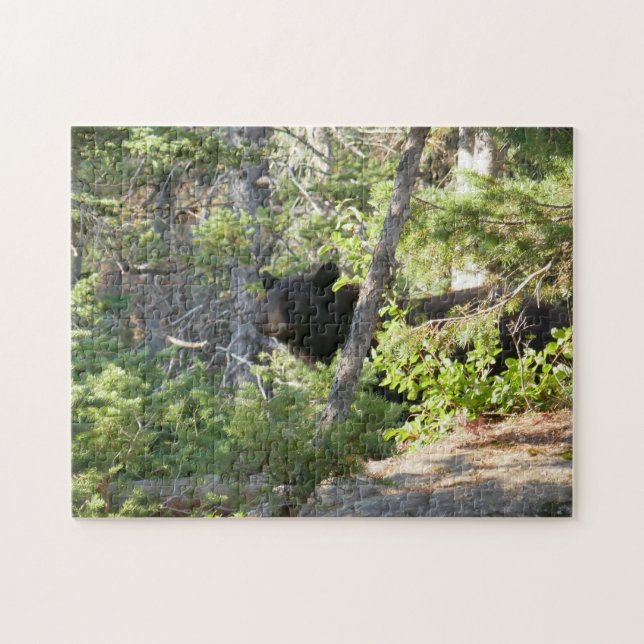 Black Bear at Grand Teton Puzzle (Horizontal)