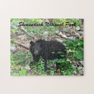 Black Bear Shenandoah National Park Virginia Puzzle
