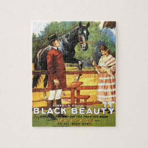 Black Beauty 1921 Stummfilm Jean Paige Puzzle