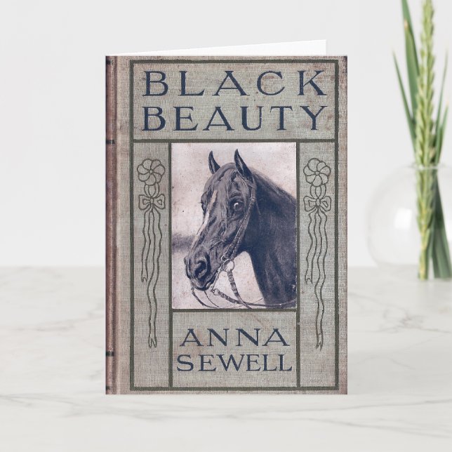 Black Beauty First Edition Cover Karte (Vorderseite)