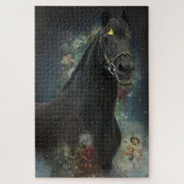 Black Beauty Friesian Horse - Puzzle