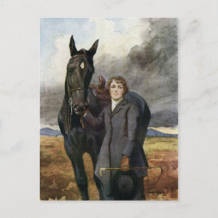 Black Beauty - Sie wählte mich zu ihrem Pferd Postkarte