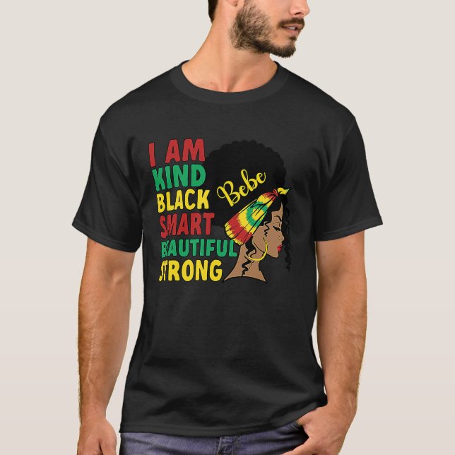 Black Bebe Grandmother African American Bebe Grand T-Shirt (Vorderseite)