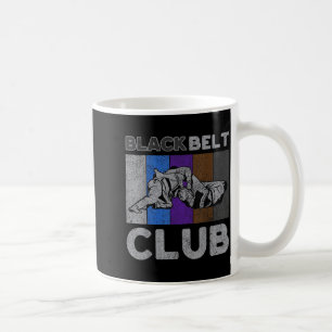 Black Belt Club Vintage BJJ Brasilianisches Jiu Ji Kaffeetasse