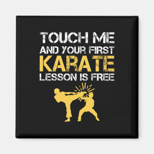 Black Belt Karate Magnet