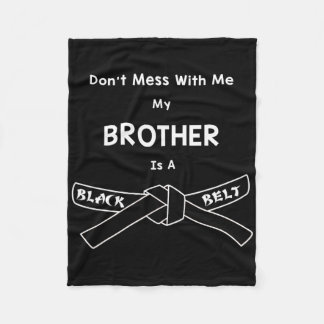 Black Belt Karate Shirt Comt Hapkido Martial Arts Fleecedecke