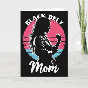 Black Belt Mom Martial Arts Karate Jiu-Jitsu Taekw Karte