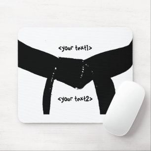 Black Belt Mousepad