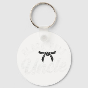 Black Belt Onkel Karate Onkel Proud Karate Onkel Schlüsselanhänger