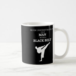 Black Belt Sprichwort Karate Martial Arts Kaffeetasse
