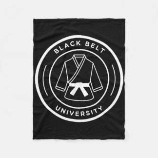Black-Belt-Universität Fleecedecke