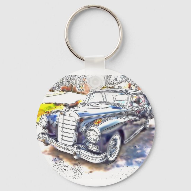 Black Benz Schlüsselanhänger (Vorderseite)