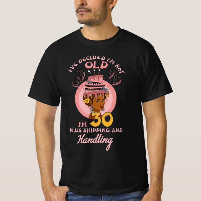 Black Betty Birthday Boop Motivierend I_ve Decide T-Shirt (Vorderseite)