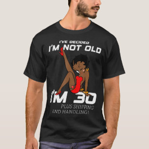 Black Betty Birthday Boop Motivierend T-Shirt