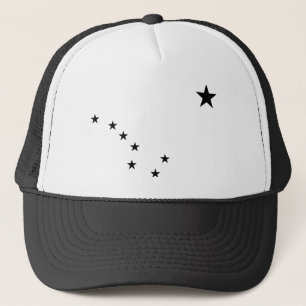 Black Big Dipper Stars Truckerkappe