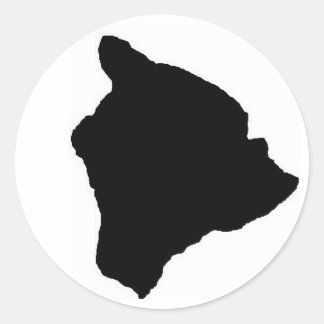 Black Big Island Aufkleber