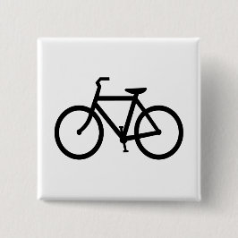 Black Bike Route Button