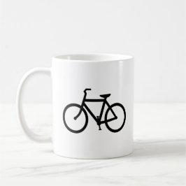 Black Bike Route Tasse