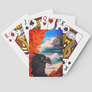 Black Bird Art Spielkarten
