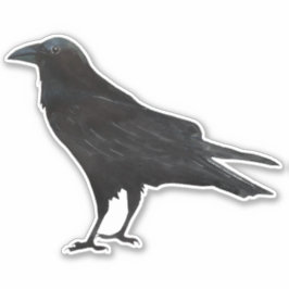 Black Bird Crow Aufkleber