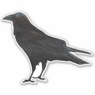Black Bird Crow Aufkleber