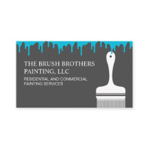 Black Blue Beruflich House Painter