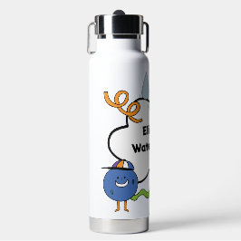 Black Blue Personal Water Flasche