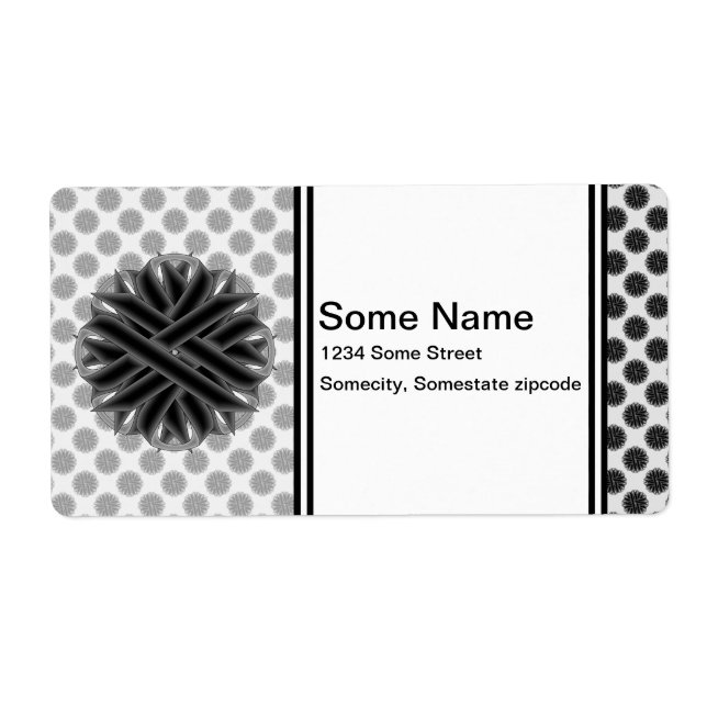 Black Blume Ribbon von Kenneth Yoncich (Vorne)