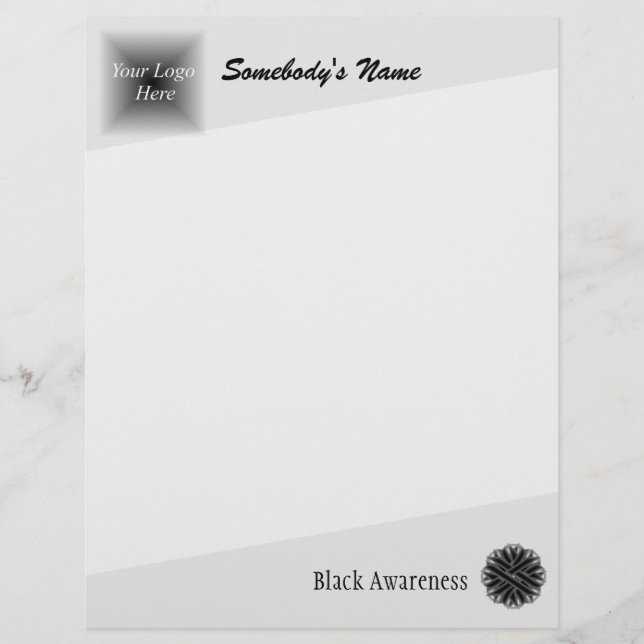 Black Blume Ribbon von Kenneth Yoncich (Vorderseite)