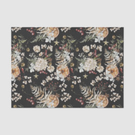 Black Boho Seidenpapier