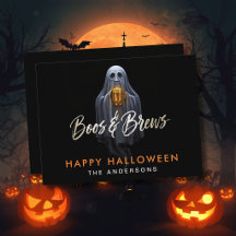 Black Boos & Brews Geister-Halloween