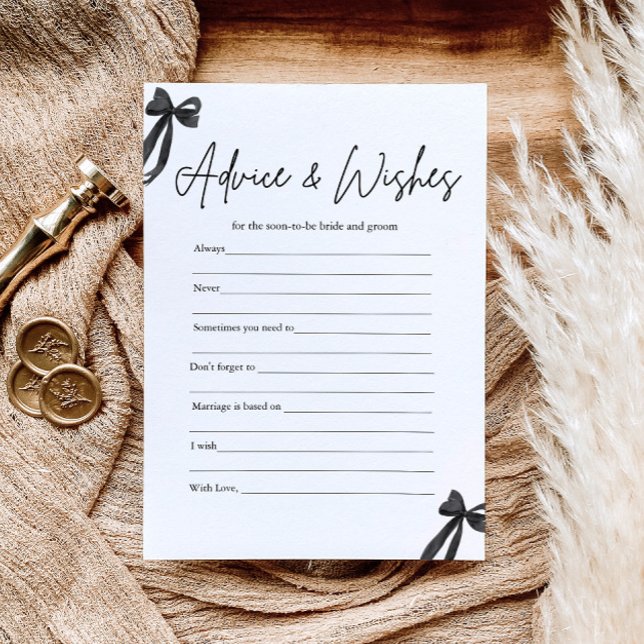 Black Bow Advisor und wünscht Brautparty Game Einladung (Von Creator hochgeladen)