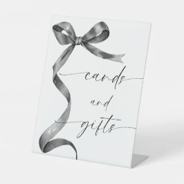 Black Bow Cards und Geschenke Sockelschild