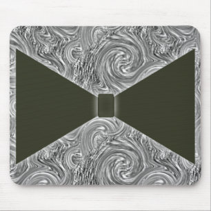 Black Bow-Krawatte Mousepad