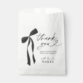 Black Bow Sie bindet das Brautparty des Knotens Geschenktütchen